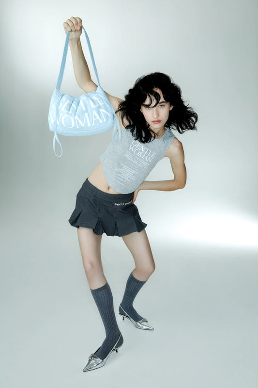 Gentlewoman Dumpling Bag : Blue Butterfly