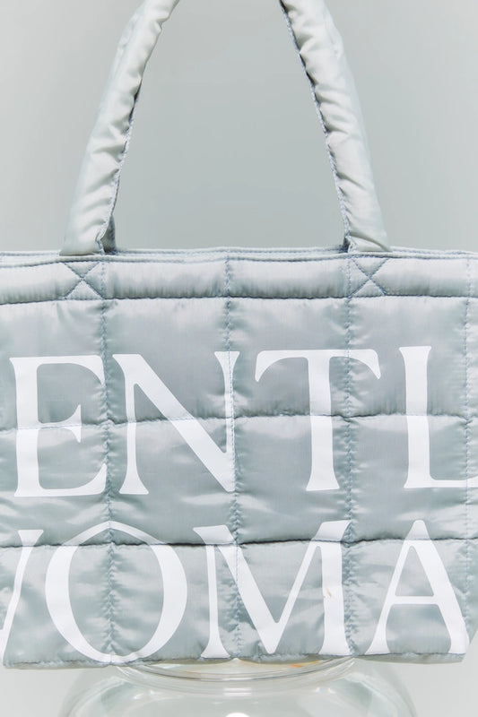 Gentlewoman Puffer Bag : GREY