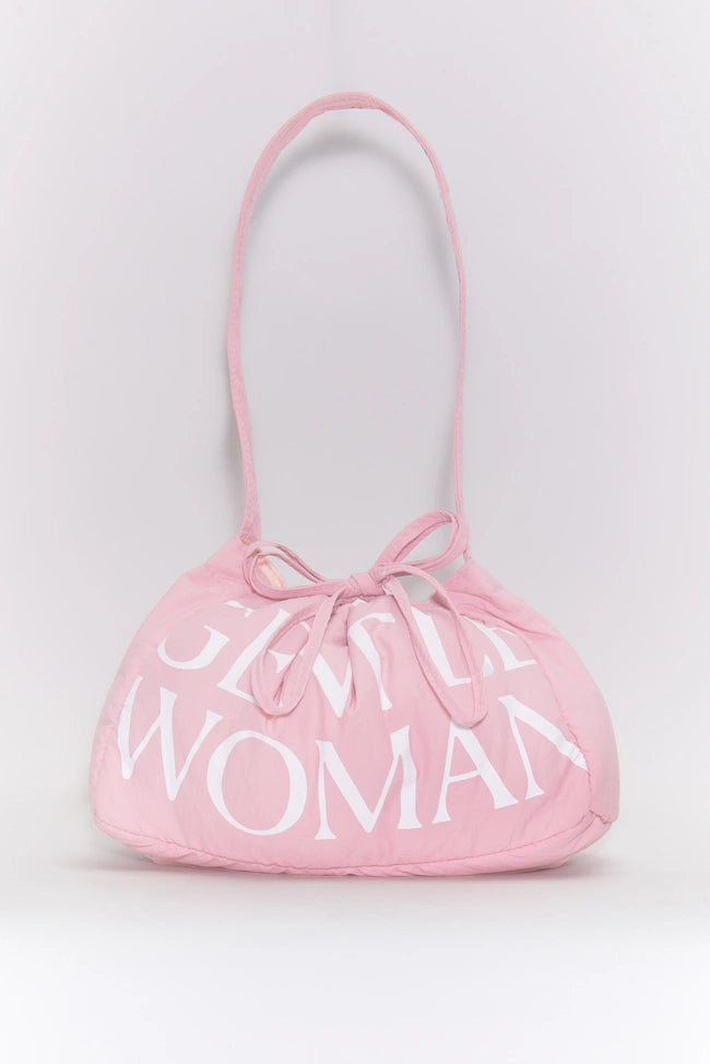 Gentlewoman Dumpling Bag : Pink Rosé Petal