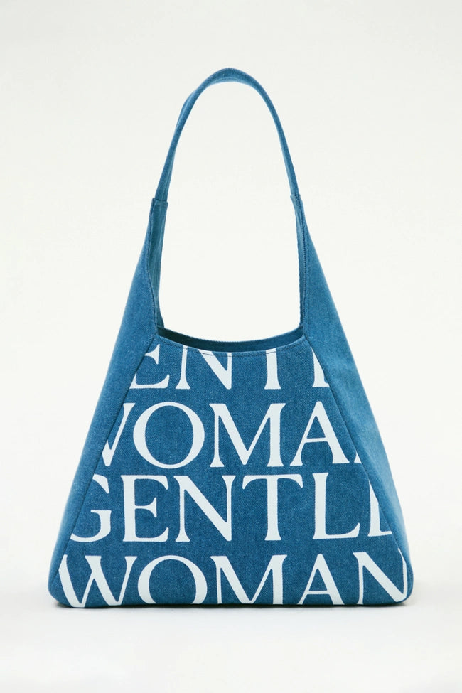 Denim Hobo Bag