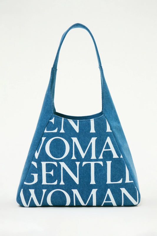 Denim Hobo Bag