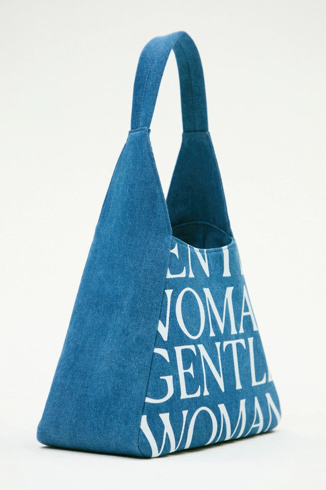 Denim Hobo Bag