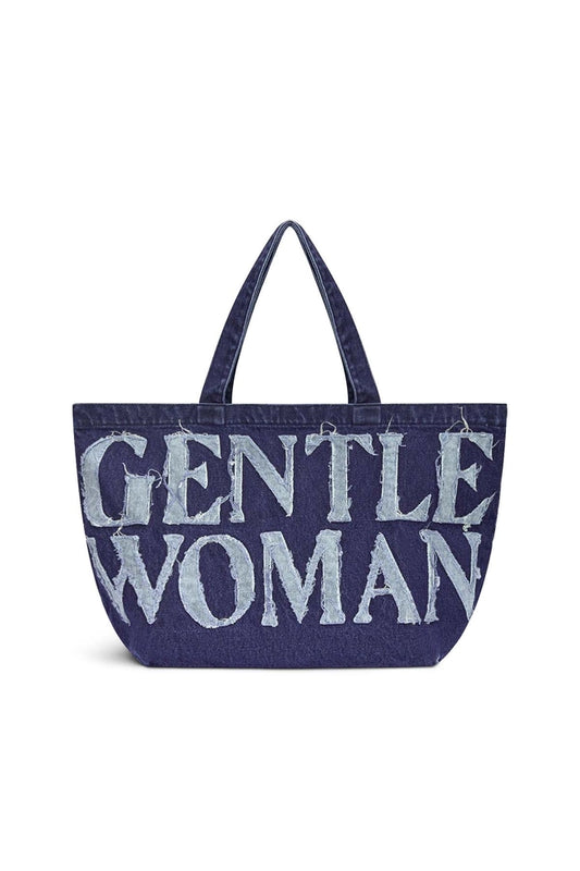 GW Denim Tote Bag : Navy