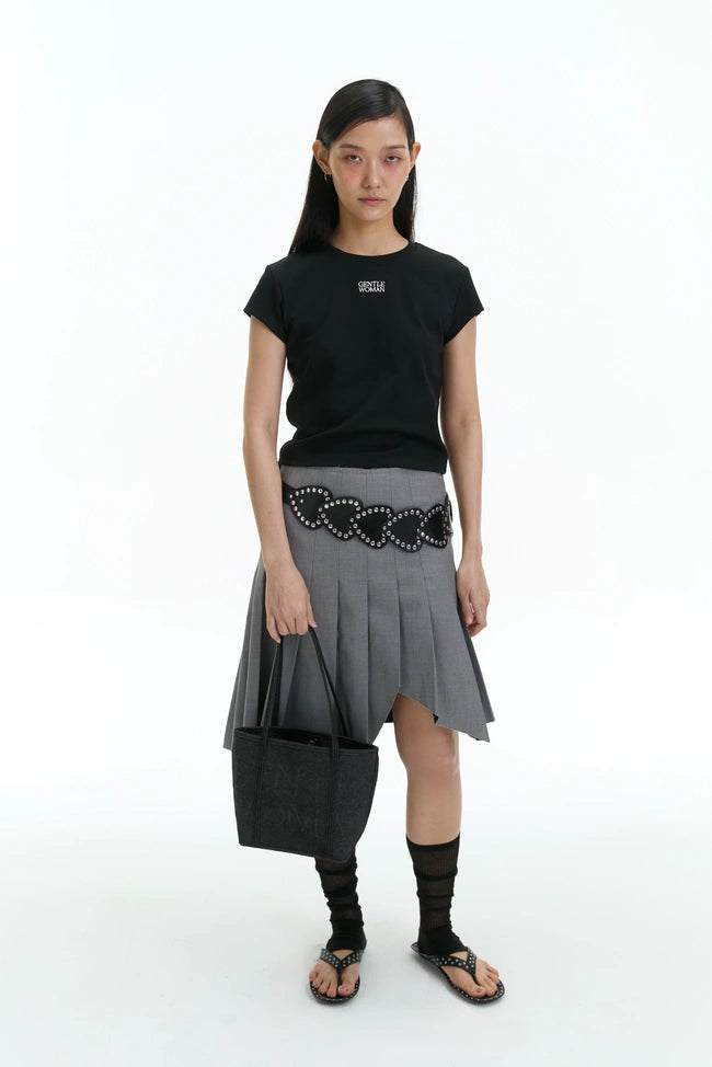 Denim Soiree Hauler Bag : Black