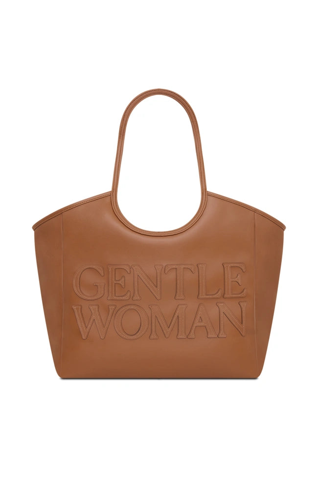 GW Carryall PU Tote : Light Brown