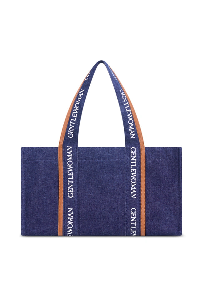 GW Logo Strap Shoulder Bag : blue