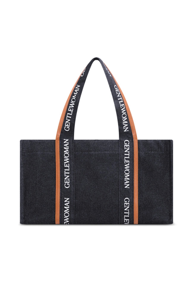 GW Logo Strap Shoulder Bag : black