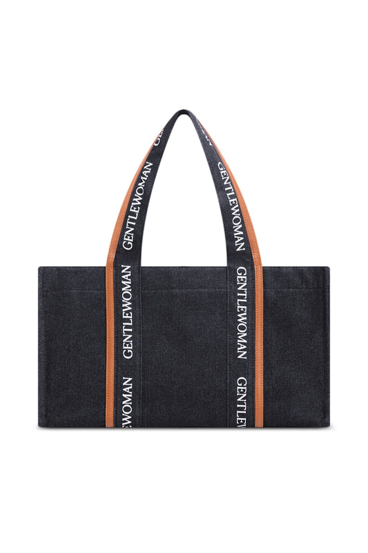 GW Logo Strap Shoulder Bag : black