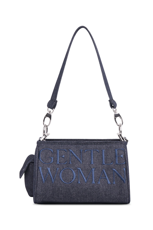 Gentlewoman Double Shoulder Bag : NAVY