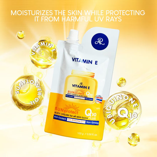 AR Vitamin E Sun Protect Q10 Plus Body Cream 100g
