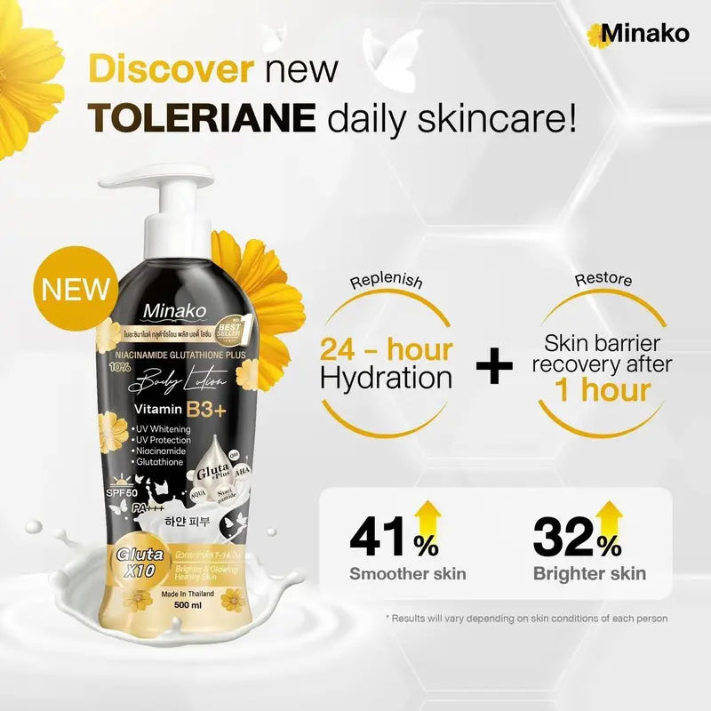 Minako Lotion with SPF50 500ml