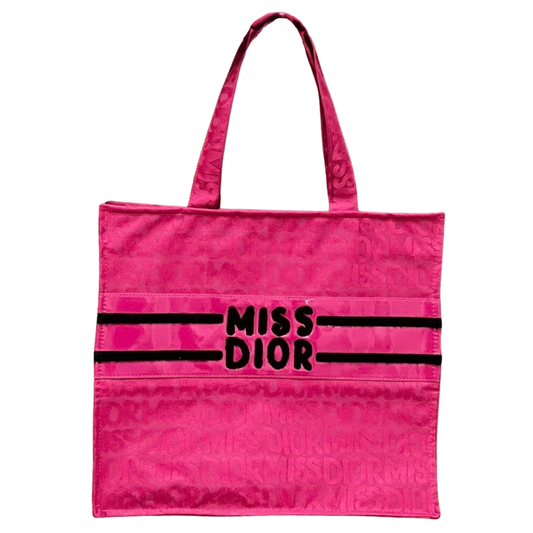 Dior Miss Dior Tote Bag - Dark Pink