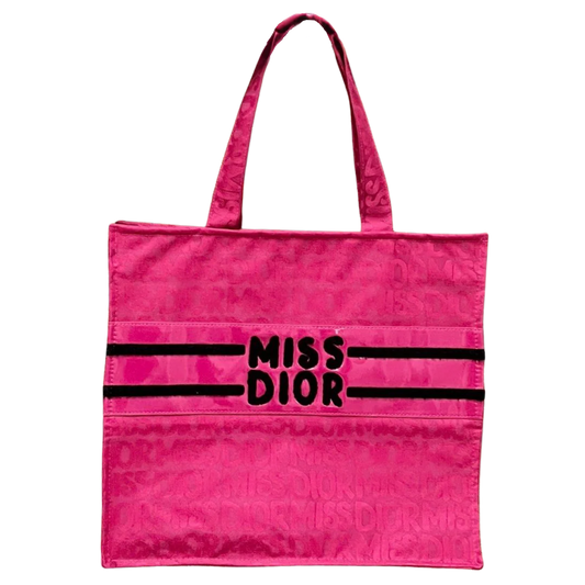 Dior Miss Dior Tote Bag - Dark Pink