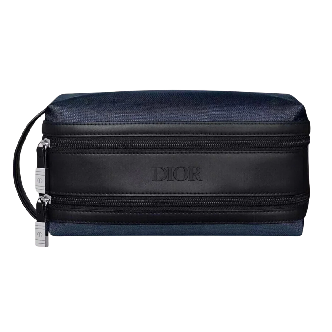 Dior Navy & Black Men's Generic Pouch