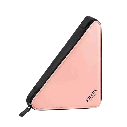 Prada Beauty Triangle Pink Makeup Case