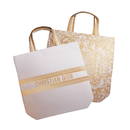 Christian Dior Novelty Tuileries Garden of Dreams Tote Bag